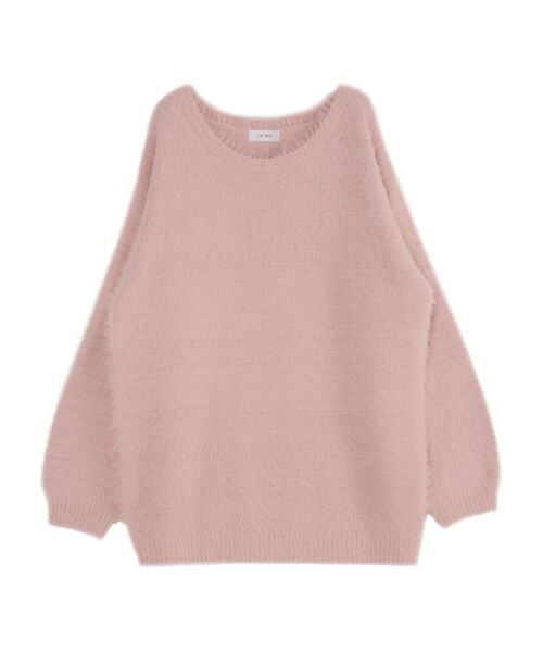 EATME(イートミー)の「フワフワフェザーチュニック(ニット/セーター・レディース・イエロー/ベージュ/ピンク/オフホワイト・FREE)」の12枚目の写真