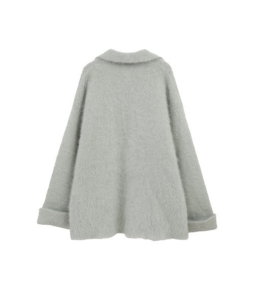 CLANE（クラネ）の「ANGOLA TAILORED KNIT JACKET（テーラードジャケット・レディース・ブラック/ベージュ・1/2）」の22枚目の写真