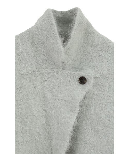 CLANE（クラネ）の「ANGOLA TAILORED KNIT JACKET（テーラードジャケット・レディース・ブラック/ベージュ・1/2）」の17枚目の写真