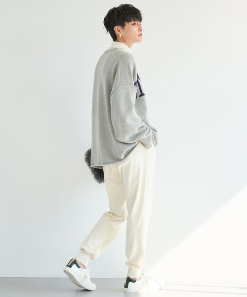 BARNYARDSTORM（バンヤードストーム）の「BARNYARDSTORM / ベアテレコハイネックプルオーバー（Tシャツ/カットソー・レディース・ブラック/オフホワイト/チャコール・1/0）」の8枚目の写真