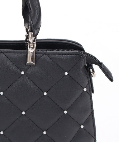 axes femme（アクシーズファム）の「パール×キルトデザインバッグ（ボストンバッグ・レディース・ブルー/ブラック・FREE）」の18枚目の写真