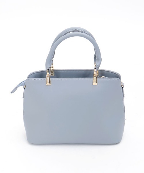 axes femme（アクシーズファム）の「パール×キルトデザインバッグ（ボストンバッグ・レディース・ブルー/ブラック・FREE）」の6枚目の写真