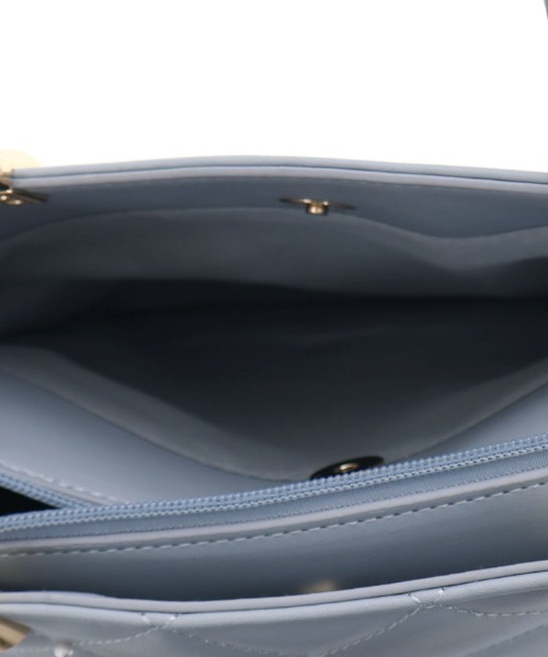 axes femme（アクシーズファム）の「パール×キルトデザインバッグ（ボストンバッグ・レディース・ブルー/ブラック・FREE）」の12枚目の写真