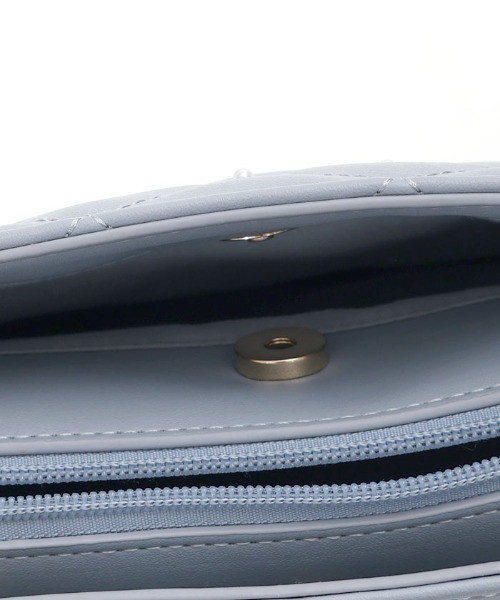 axes femme（アクシーズファム）の「パール×キルトデザインバッグ（ボストンバッグ・レディース・ブルー/ブラック・FREE）」の14枚目の写真