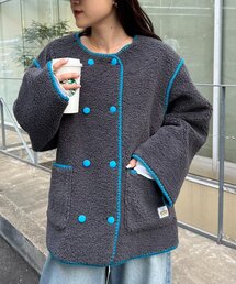 HELLO.SANFRANCISCO | 【HELLO.SANFRANCISCO】ハマグリステッチボアジャケット(その他アウター)