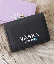 VASKA by moz（ヴェスカ バイ モズ）の「VASKA by moz　ﾎﾟﾘ刺繍ｶﾞﾏ口ﾐﾆ財布（財布）」