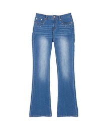 FCMM | STUDDED FLARE DENIM PANTS/スタッズフレアデニムパンツ(デニムパンツ)