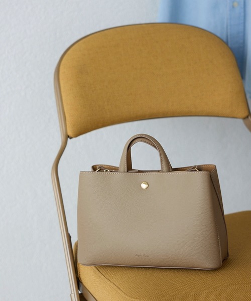 Legato Largo（レガートラルゴ）の「【Legato Largo/レガートラルゴ】たすかるっかばんミニショルダーバッグ（ショルダーバッグ・レディース・ブラック/ベージュ/グリーン・FREE）」の6枚目の写真