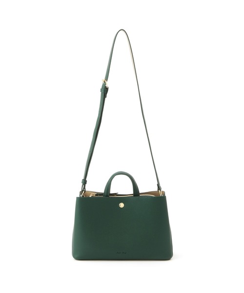 Legato Largo（レガートラルゴ）の「【Legato Largo/レガートラルゴ】たすかるっかばんミニショルダーバッグ（ショルダーバッグ・レディース・ブラック/ベージュ/グリーン・FREE）」の11枚目の写真