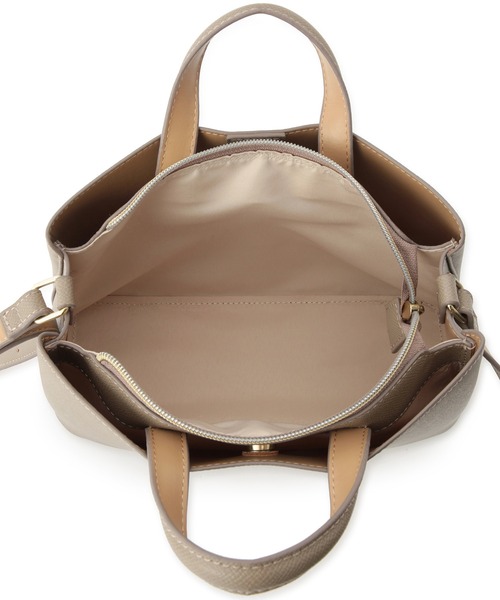 Legato Largo（レガートラルゴ）の「【Legato Largo/レガートラルゴ】たすかるっかばんミニショルダーバッグ（ショルダーバッグ・レディース・ブラック/ベージュ/グリーン・FREE）」の20枚目の写真