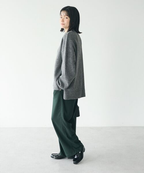 CRAFT STANDARD BOUTIQUE(クラフトスタンダードブティック)の「イージーケアベイカーワイドパンツ(その他パンツ・レディース・グリーン/ベージュ/ブラック・L/M)」の17枚目の写真
