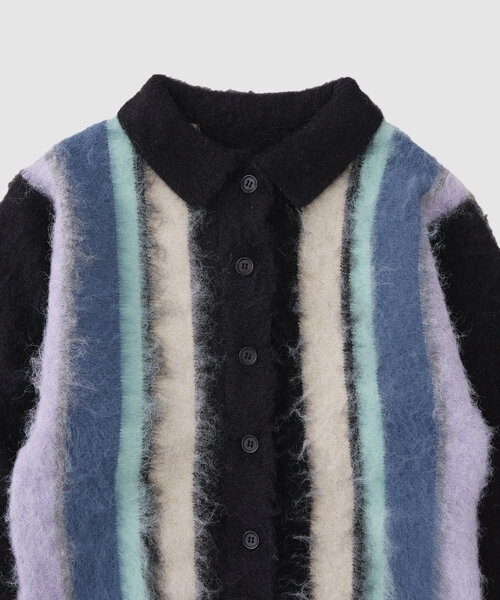 WHO'S WHO gallery(フーズフーギャラリー)の「スクール起毛カーデ(カーディガン/ボレロ・レディース・ブラウン/ブラック/グレー/オフホワイト・FREE)」の14枚目の写真