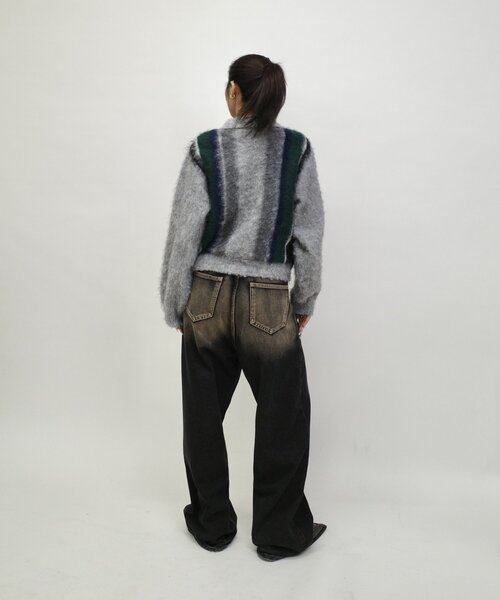 WHO'S WHO gallery(フーズフーギャラリー)の「スクール起毛カーデ(カーディガン/ボレロ・レディース・ブラウン/ブラック/グレー/オフホワイト・FREE)」の21枚目の写真