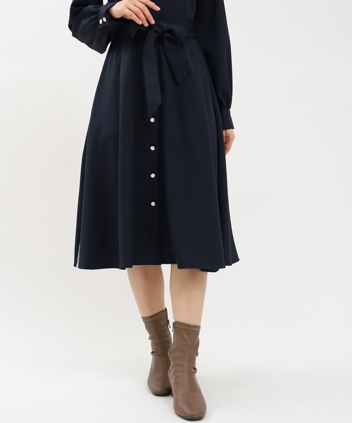 セール】スクエアサイドレースワンピース（ワンピース）｜ASTORIA