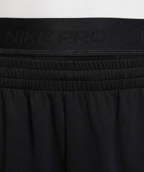 NIKE（ナイキ）の「ナイキ プロ Dri-FIT ジュニア (ボーイズ) タイツ / Nike Pro Dri-FIT Big Kids' (Boys') Tights FJ6821-010 Black（レギンス/スパッツ・キッズ・ブラック・130/140/150/160/170）」の4枚目の写真