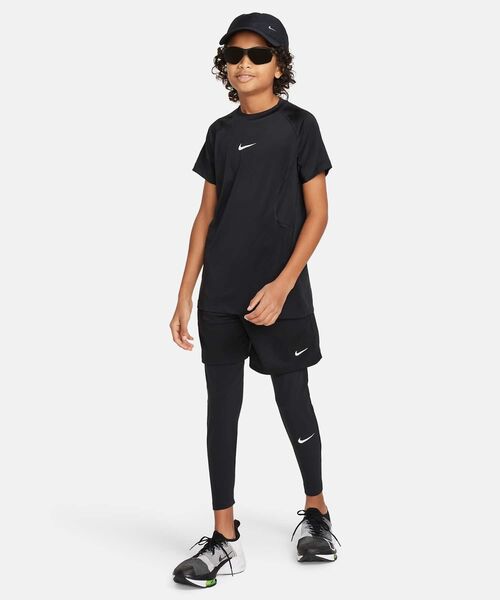 新品 ナイキ DRY-FIT オレゴンプロジェクト スパッツ レギンス ブラック ナイキ プロ Dri-FIT ジュニア (ボーイズ) タイツ / Nike Pro