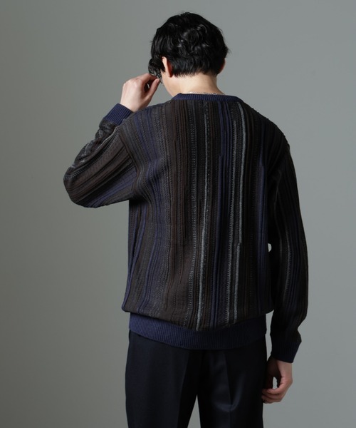 セール】ジャガードヴィンテージライクニット（ニット/セーター