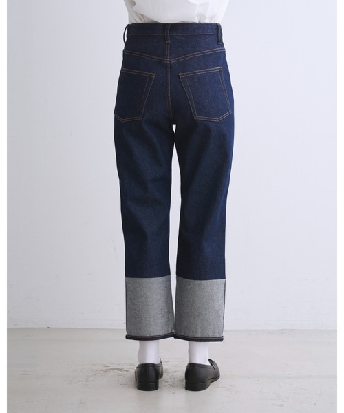 Traditional Weatherwear(トラディショナルウェザーウェア)の「UNIONSLACKS 301DCB(デニムパンツ・レディース・ワンウォッシュ・S/XS)」の6枚目の写真