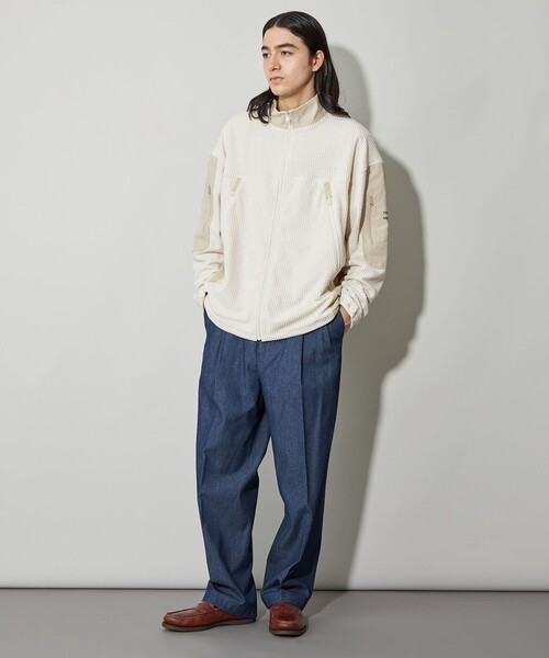 CITEN（シテン）の「＜CITEN＞テックフリーストラックブルゾン（ブルゾン・メンズ・ホワイト/ブラック/ライトグレー・M/L）」の16枚目の写真