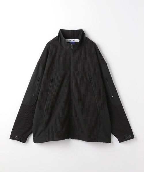 CITEN（シテン）の「＜CITEN＞テックフリーストラックブルゾン（ブルゾン・メンズ・ホワイト/ブラック/ライトグレー・M/L）」の8枚目の写真