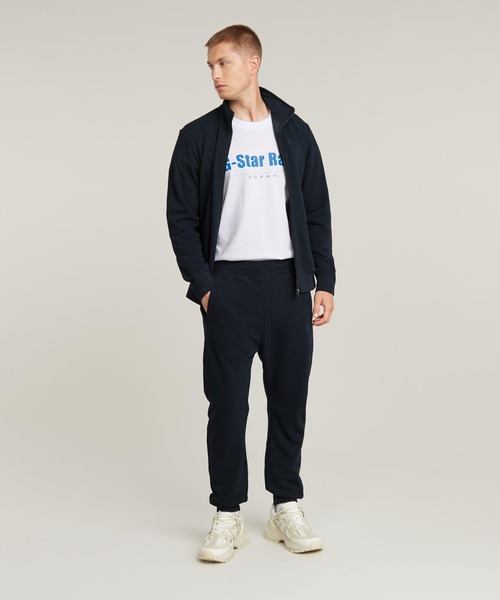 G-STAR（ジースター）の「SYMBOLS PRINT LOOSE T-SHIRT/ブランドロゴルーズTシャツ（Tシャツ/カットソー・メンズ・ダークブラック/ホワイト・X-SMALL/SMALL/MEDIUM/LARGE/X-LARGE）」の7枚目の写真