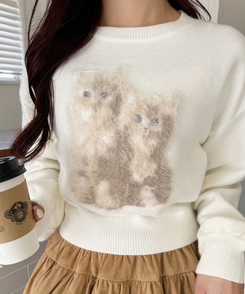 セール】アソートニットプルオーバー（ニット/セーター）｜one after