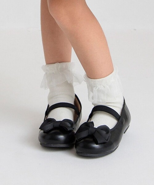 BRANSHES（ブランシェス）の「バレエシューズ（バレエシューズ・キッズ・ブラック・21.0cm/16.0cm/18.0cm/17.0cm/19.0cm/20.0cm）」の8枚目の写真