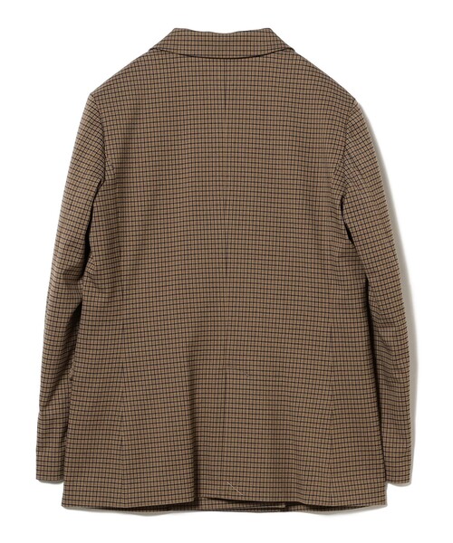 Ray BEAMS(レイビームス)の「チェック 4ボタン ダブル ジャケット(テーラードジャケット・レディース・グレー/ブラウン・0/1)」の22枚目の写真