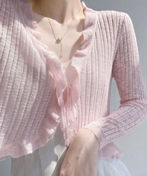 aimoha | フリルシアーボレロカーディガン (SS)(カーディガン/ボレロ)