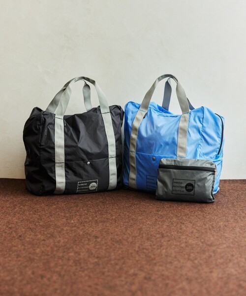 FREAK'S STORE(フリークスストア)の「WEEKEND PACKETABLE BOSTON 35L ウィークエンド パッカブル ボストンバッグ 35L(ボストンバッグ・メンズ・ブルー/グレー/ブラック・ONE SIZE)」の6枚目の写真