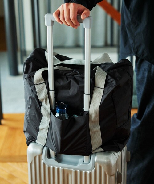FREAK'S STORE(フリークスストア)の「WEEKEND PACKETABLE BOSTON 35L ウィークエンド パッカブル ボストンバッグ 35L(ボストンバッグ・メンズ・ブルー/グレー/ブラック・ONE SIZE)」の8枚目の写真