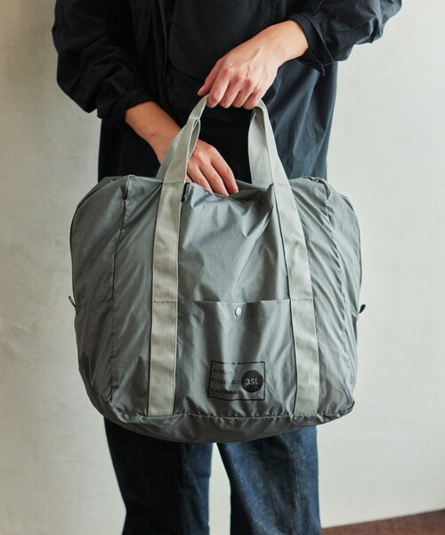 FREAK'S STORE(フリークスストア)の「WEEKEND PACKETABLE BOSTON 35L ウィークエンド パッカブル ボストンバッグ 35L(ボストンバッグ・メンズ・ブルー/グレー/ブラック・ONE SIZE)」の12枚目の写真