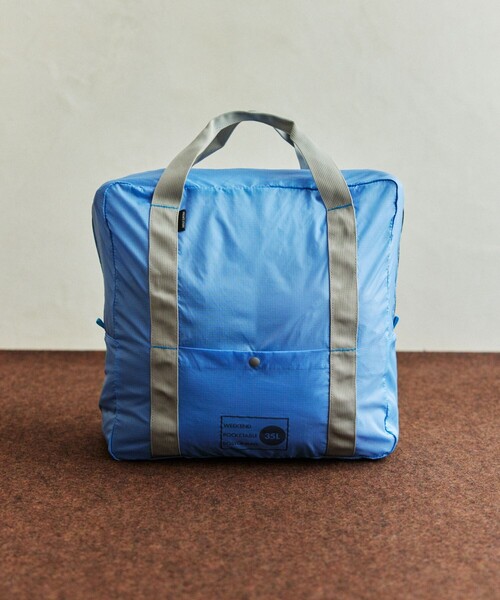 FREAK'S STORE(フリークスストア)の「WEEKEND PACKETABLE BOSTON 35L ウィークエンド パッカブル ボストンバッグ 35L(ボストンバッグ・メンズ・ブルー/グレー/ブラック・ONE SIZE)」の19枚目の写真