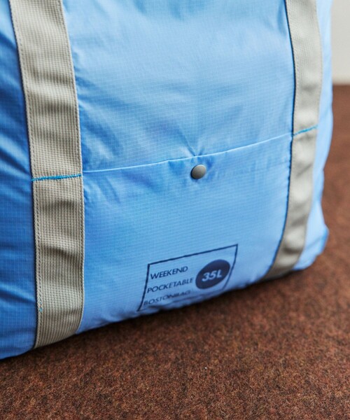 FREAK'S STORE(フリークスストア)の「WEEKEND PACKETABLE BOSTON 35L ウィークエンド パッカブル ボストンバッグ 35L(ボストンバッグ・メンズ・ブルー/グレー/ブラック・ONE SIZE)」の22枚目の写真