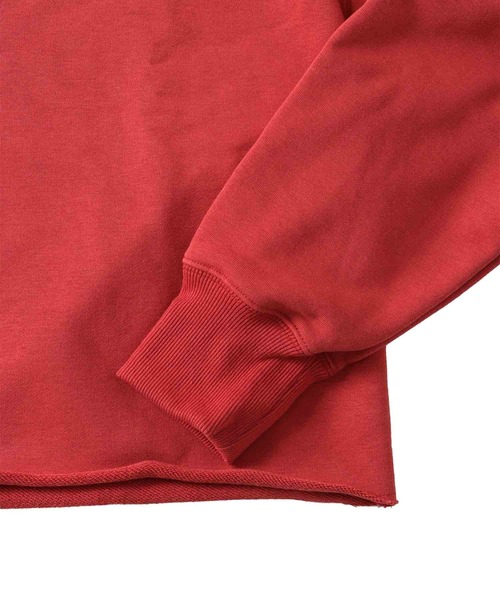 DRESSLAVE（ドレスレイブ）の「Sugar Rose / cut off vneck sweat pull(カットオフVネックスウェットプルオーバー)（スウェット・レディース・レッド/グレー・38）」の11枚目の写真