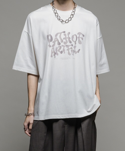 CASPER JOHN(キャスパージョン)の「【COOL TOUCH FABRIC】Outlaw graphic T-shirts/アウトローグラフィックTシャツ(Tシャツ/カットソー・メンズ・ホワイト/ホワイト系その他/ホワイト系その他3/ブラック系その他4/ホワイト系その他5/ブラック/ブラック系その他2/ホワイト系その他2/ホワイト系その他4/ブラック系その他/ブラック系その他3/ブラック系その他5・X-SMALL/SMALL/MEDIUM/LARGE)」の3枚目の写真
