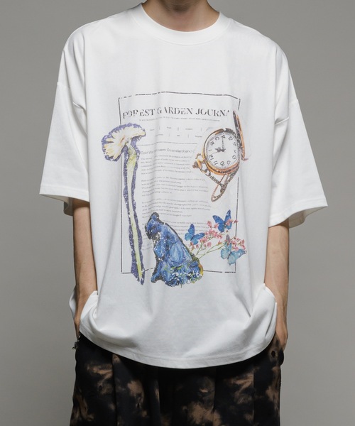 CASPER JOHN(キャスパージョン)の「【COOL TOUCH FABRIC】Outlaw graphic T-shirts/アウトローグラフィックTシャツ(Tシャツ/カットソー・メンズ・ホワイト/ホワイト系その他/ホワイト系その他3/ブラック系その他4/ホワイト系その他5/ブラック/ブラック系その他2/ホワイト系その他2/ホワイト系その他4/ブラック系その他/ブラック系その他3/ブラック系その他5・X-SMALL/SMALL/MEDIUM/LARGE)」の5枚目の写真