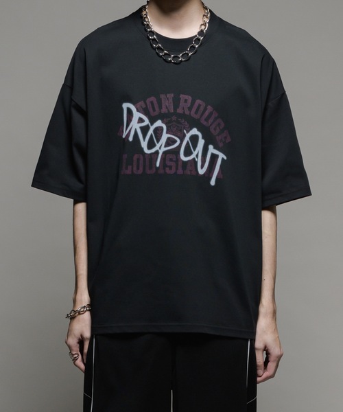 CASPER JOHN(キャスパージョン)の「【COOL TOUCH FABRIC】Outlaw graphic T-shirts/アウトローグラフィックTシャツ(Tシャツ/カットソー・メンズ・ホワイト/ホワイト系その他/ホワイト系その他3/ブラック系その他4/ホワイト系その他5/ブラック/ブラック系その他2/ホワイト系その他2/ホワイト系その他4/ブラック系その他/ブラック系その他3/ブラック系その他5・X-SMALL/SMALL/MEDIUM/LARGE)」の1枚目の写真