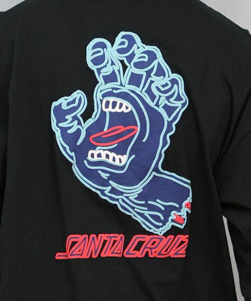 SANTA CRUZ（サンタクルーズ）の「【ムラサキスポーツ限定】SANTACRUZ/サンタクルーズ ロンT バックプリント/発砲プリント ユニセックス 502243405（Tシャツ/カットソー・メンズ・シルバーグレー/ブラック/ホワイト・XL/L/M）」の14枚目の写真