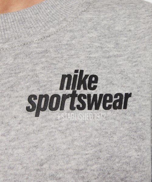 NIKE(ナイキ)の「ナイキ スポーツウェア クラブ ジュニア フレンチテリー スウェットシャツ / Nike Sportswear Club Big Kids' French Terry Sweatshirt HJ2674-063 Dark Grey Heather(スウェット・キッズ・グレー系その他・160/150/140/170/130)」の7枚目の写真
