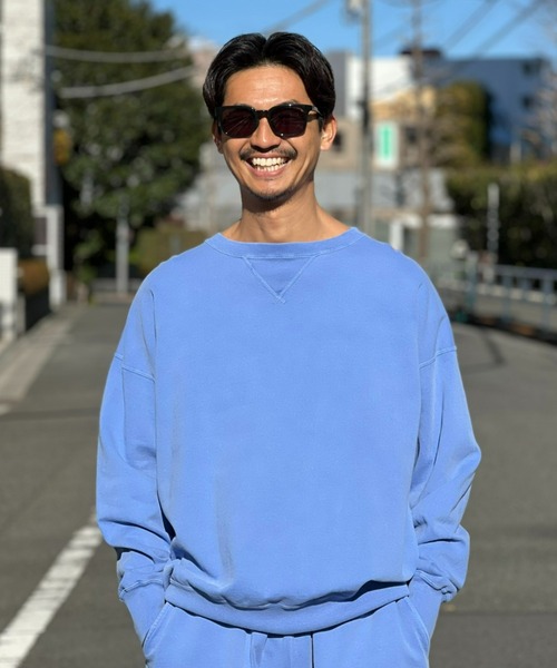 セール】【MAGIC NUMBER】 LIGHT PIGMENT CREW SWEAT ライト
