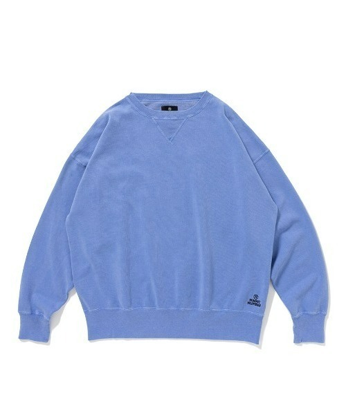 MAGIC NUMBER(マジック ナンバー)の「【MAGIC NUMBER】 LIGHT PIGMENT CREW SWEAT ライトピグメントクルースウェット(スウェット・メンズ・ブラック/オフホワイト/ブルー・MEDIUM/LARGE/X-LARGE)」の13枚目の写真