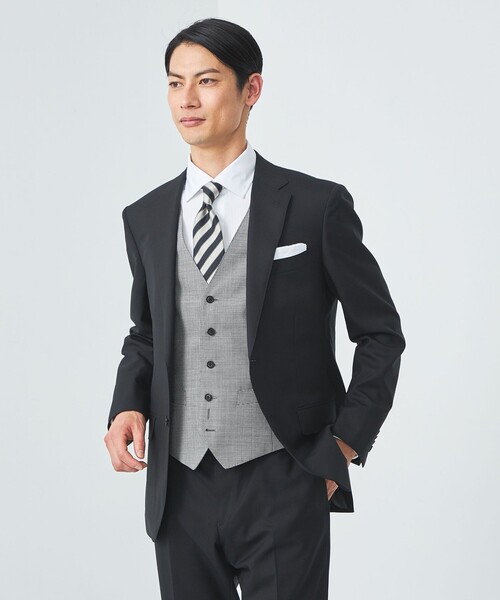 GREEN LABEL RELAXING 黒 ベスト セール】レース ベスト（ベスト）｜green label relaxing