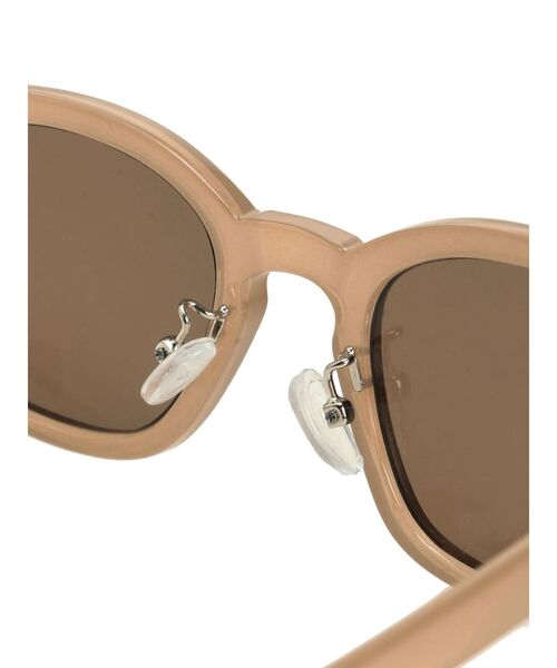 Ungrid（アングリッド）の「クリアフレームサングラス（サングラス・レディース・グレー/ブラウン・FREE）」の5枚目の写真