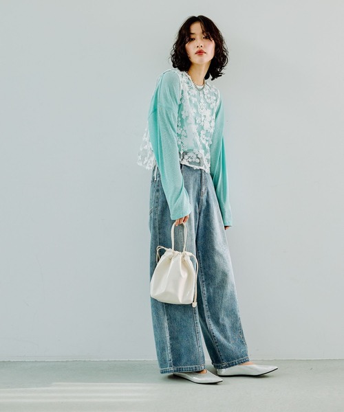 LEPSIM(レプシィム)の「フェイクレザーエナメル2WAYミニバッグ 287576(ショルダーバッグ・レディース・レッド/ブラック/アイボリー・ONE SIZE)」の14枚目の写真