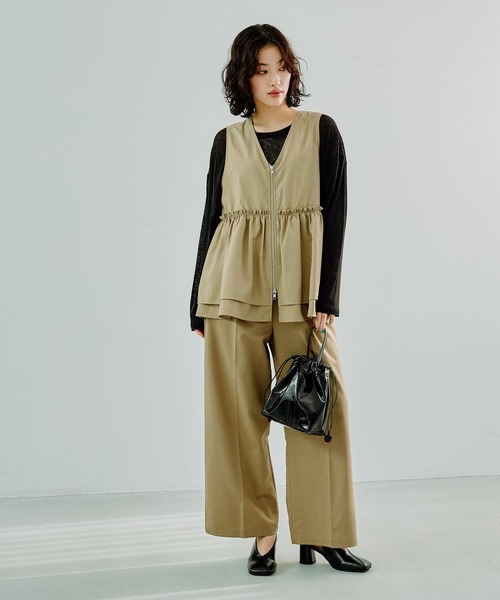 LEPSIM(レプシィム)の「フェイクレザーエナメル2WAYミニバッグ 287576(ショルダーバッグ・レディース・レッド/ブラック/アイボリー・ONE SIZE)」の19枚目の写真