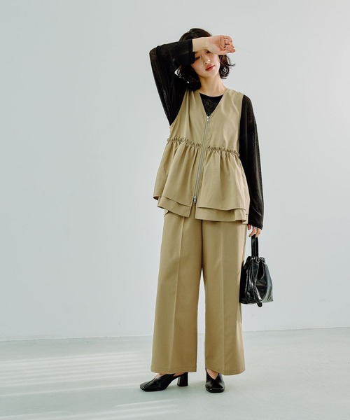 LEPSIM(レプシィム)の「フェイクレザーエナメル2WAYミニバッグ 287576(ショルダーバッグ・レディース・レッド/ブラック/アイボリー・ONE SIZE)」の20枚目の写真