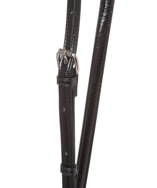 LEPSIM(レプシィム)の「フェイクレザーエナメル2WAYミニバッグ 287576(ショルダーバッグ・レディース・レッド/ブラック/アイボリー・ONE SIZE)」の7枚目の写真