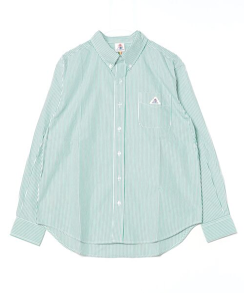 GEVACO（ゲバコ）の「【EXCLUSIVE】【GEVACO/ゲバコ】ベーシックボタンダウンシャツ（無地/ストライプ）（シャツ/ブラウス・メンズ・イエロー/ブルー/ブルー系その他/レッド系その他/グリーン系その他・M/L）」の6枚目の写真