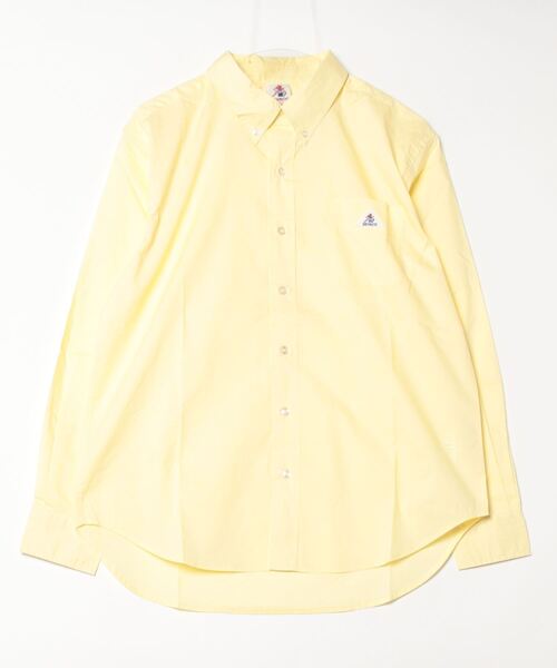 GEVACO（ゲバコ）の「【EXCLUSIVE】【GEVACO/ゲバコ】ベーシックボタンダウンシャツ（無地/ストライプ）（シャツ/ブラウス・メンズ・イエロー/ブルー/ブルー系その他/レッド系その他/グリーン系その他・M/L）」の10枚目の写真